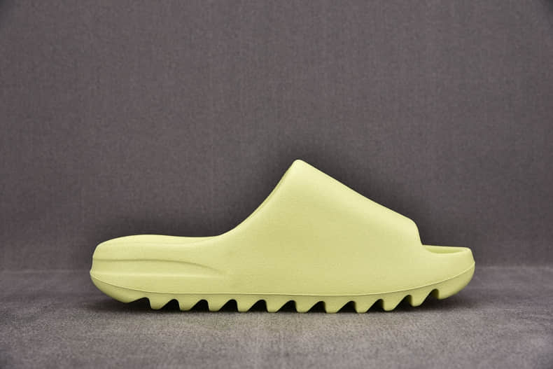 Really Good Fake Yeezy Slide “Glow Green” for Cheap (2)